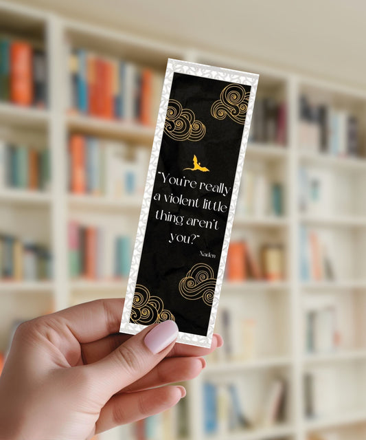 Violent Little Thing - Aluminium Bookmark