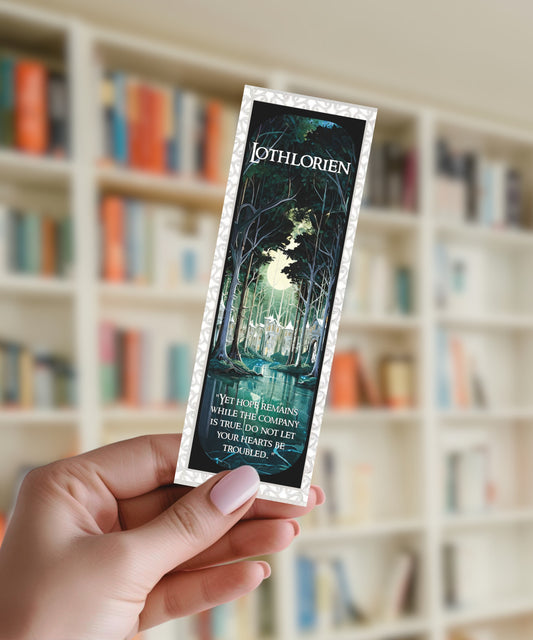 Lothlorien - Aluminium Bookmark