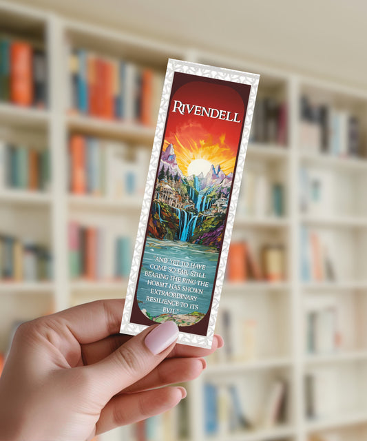 Rivendell - Aluminium Bookmark