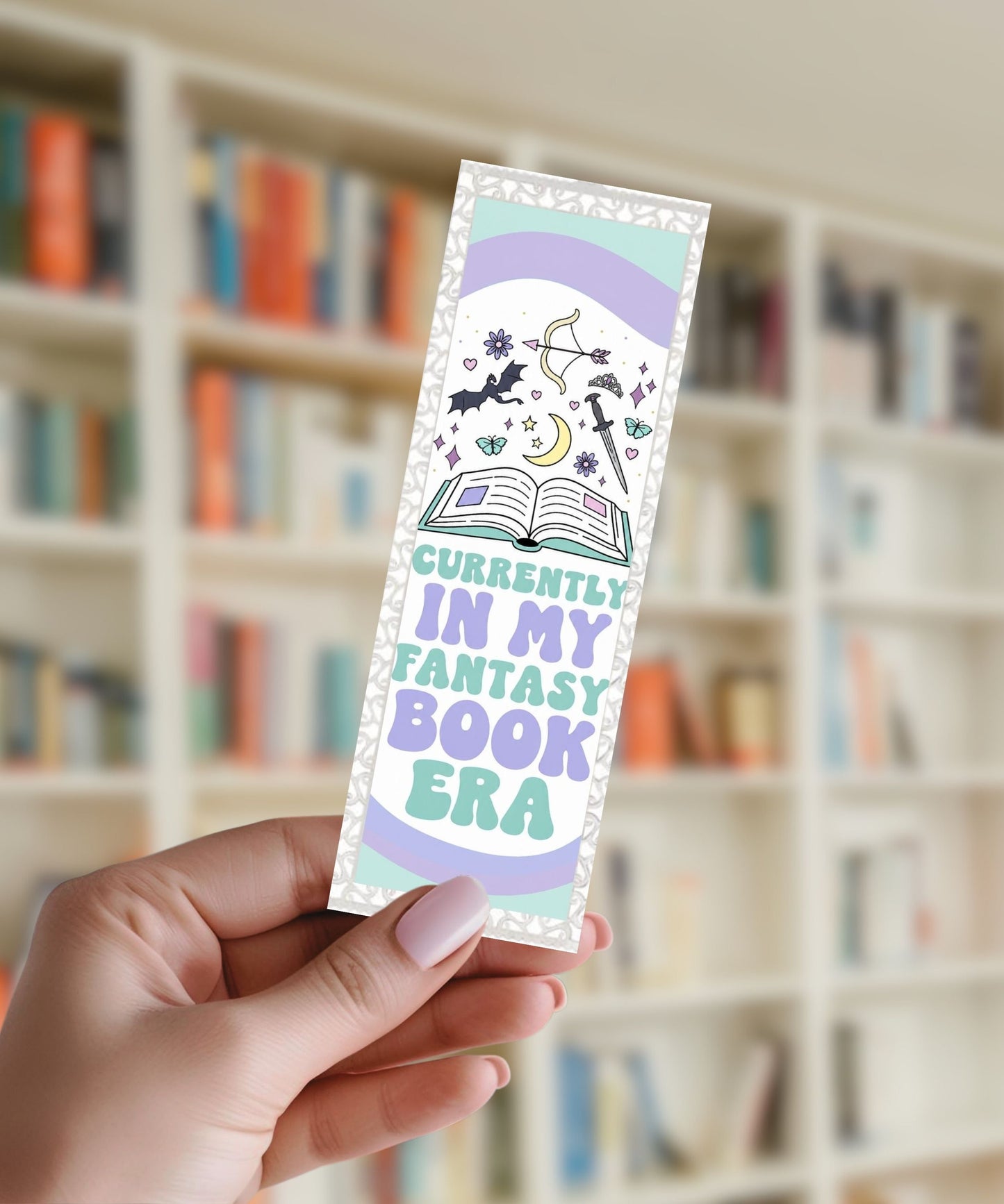 Currently In My Fantasy Book Era - Aluminium Bookmark