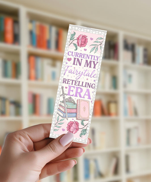 Currently In My Fairytale Retelling Era - Aluminium Bookmark