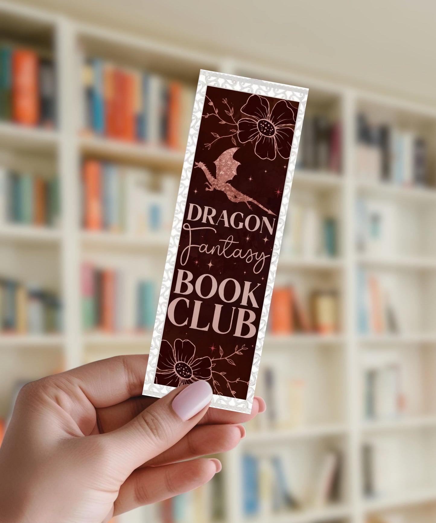 Dragon Fantasy Book Club - Aluminium Bookmark