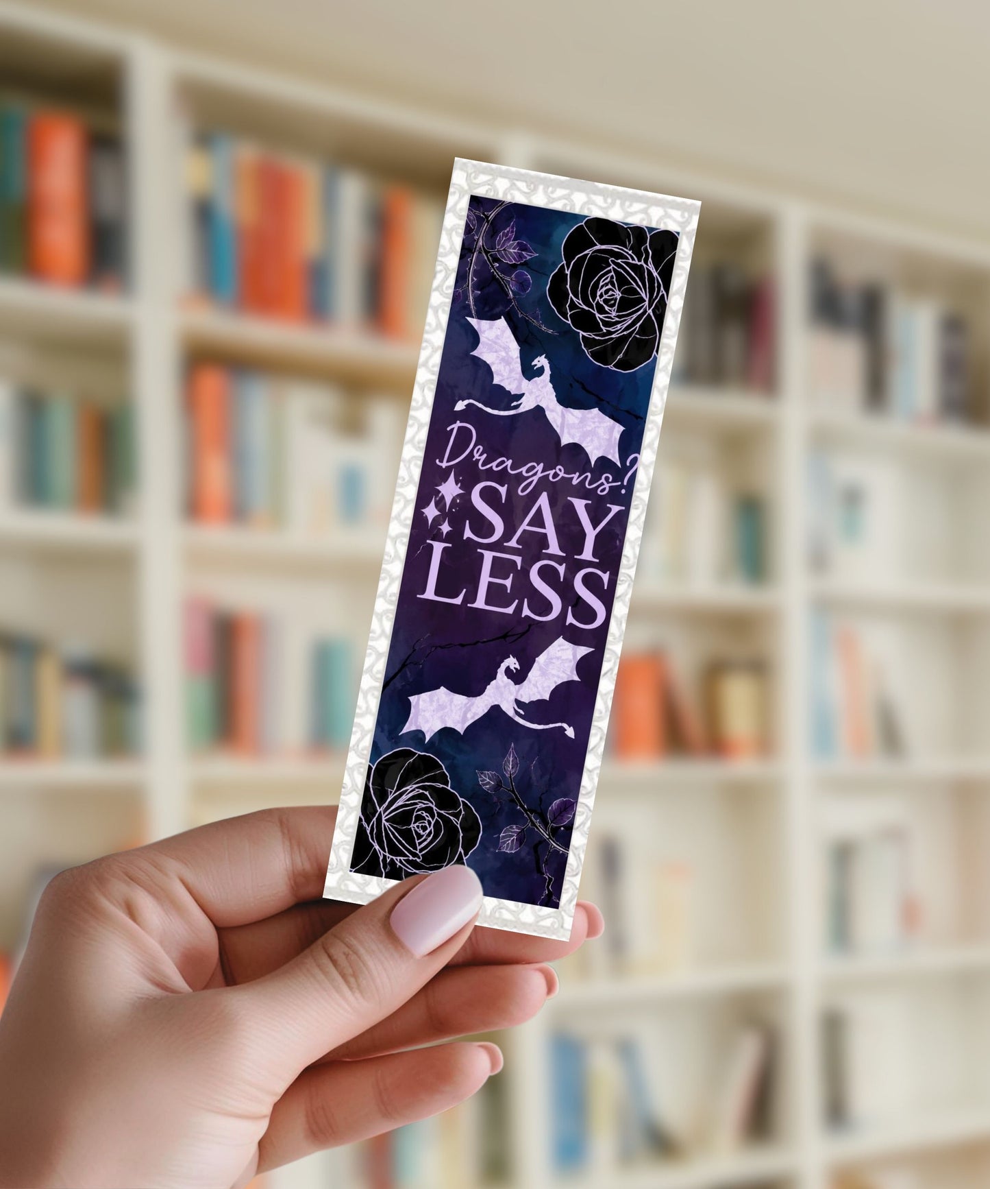 Dragons? Say Less. - Aluminium Bookmark