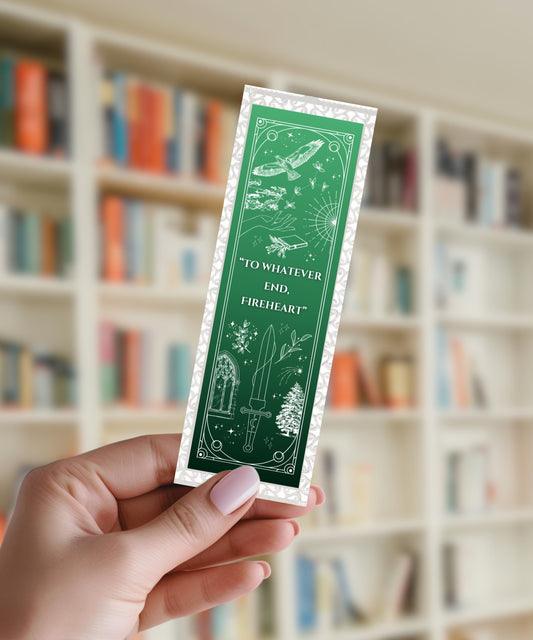 To Whatever End, Fireheart - Aluminium Bookmark