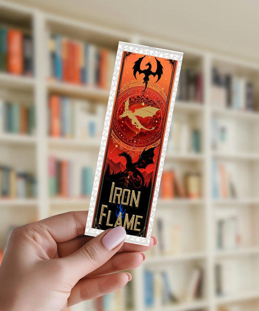 Iron Flame - Aluminium Bookmark