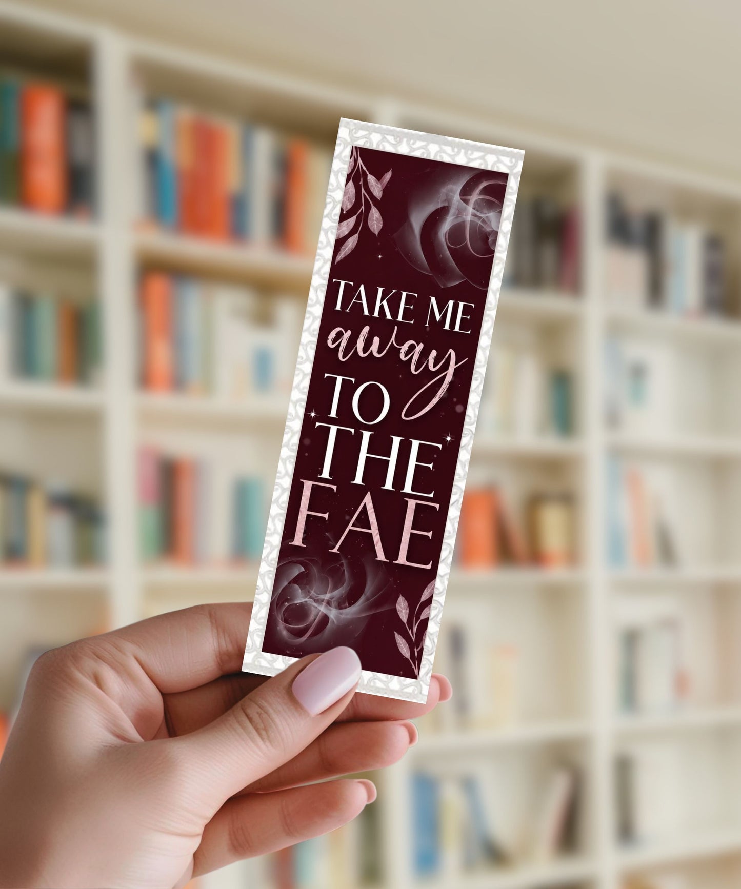 Take Me Away To The Fae - Aluminium Bookmark