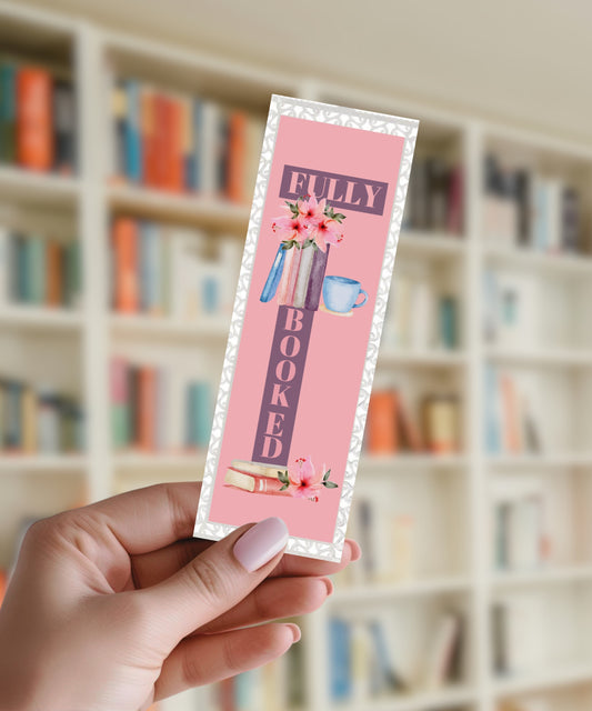Fully Booked - Aluminium Bookmark