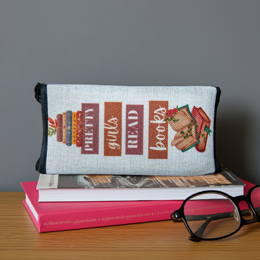 Pretty Girls Read Books - Glasses Pouch