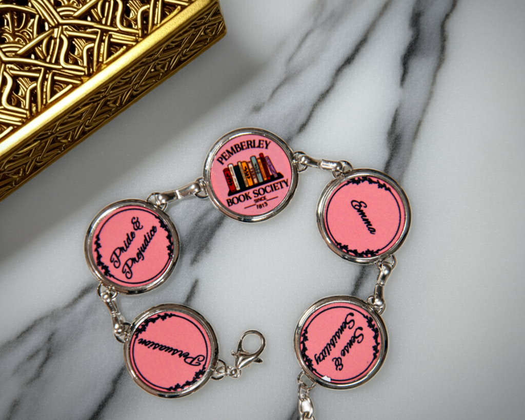 Pemberley Book Society - Charm Bracelet
