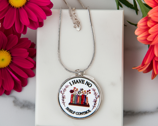 I Have No Shelf Control - Necklace