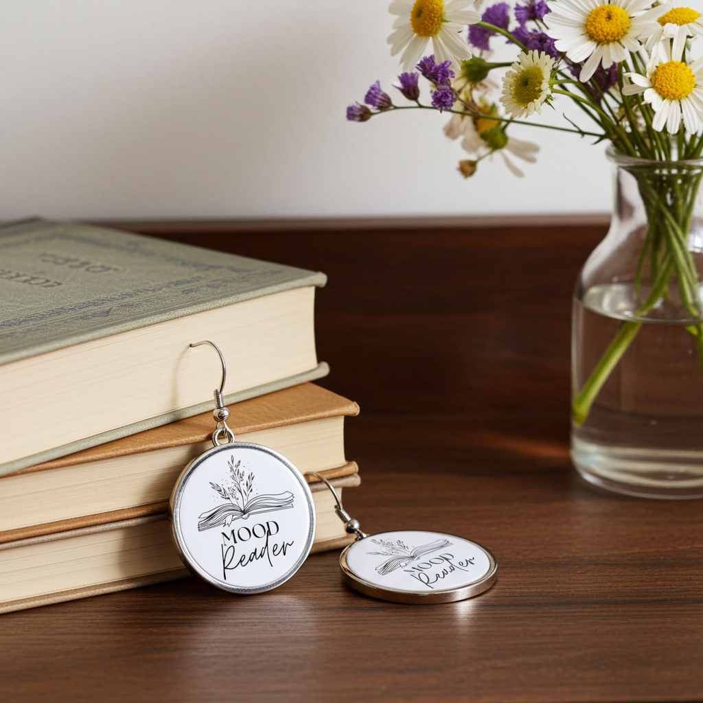 Mood Reader - Round Drop Earrings
