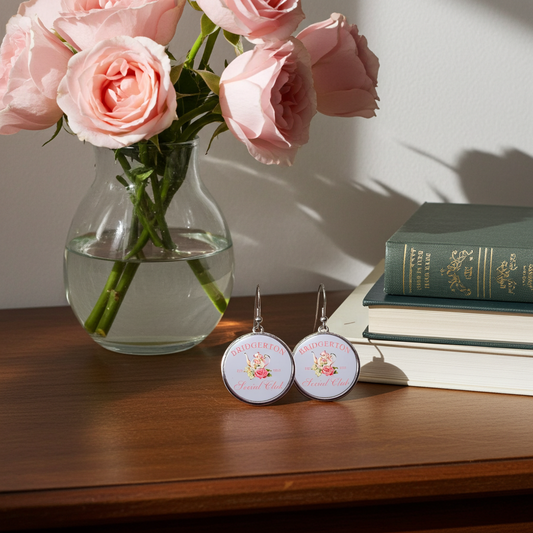 Bridgerton Social Club - Round Drop Earrings
